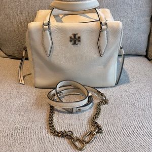 Tory Burch Kira Pebbled Satchel